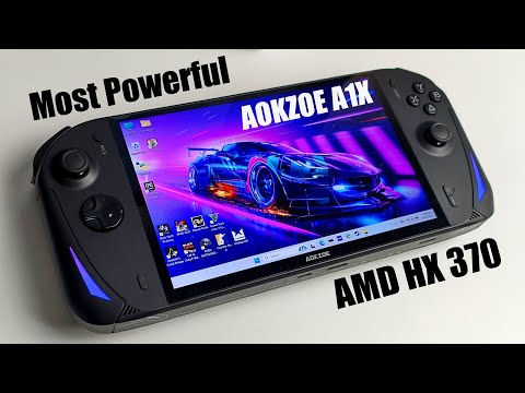 AOKZOE A1X - Most Powerful Handheld -  Better than ROG Ally X?