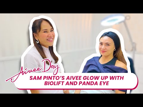 Sam Pinto's Aivee Glow Up with Biolift and Panda Eye