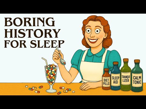The Drug Cocktail 1950s Housewives Took Daily | Boring History For Sleep