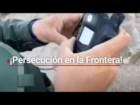 #ENVIVO | Patrulla fronteriza realiza PERSECUCIÓN contra migrantes con todo y helicóptero