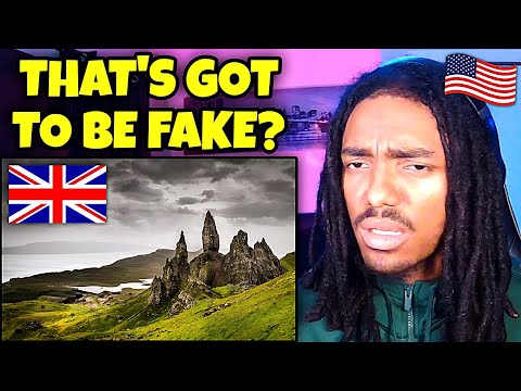 AMERICAN REACTS to the UK's Incredibly Diverse Geography