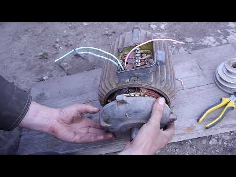 Насмотрелся Ютуба , и полез переделывать двигатель из 380 в 220