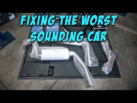 INSTALLING a TEGIWA Exhaust System | Trio On Track Ep2