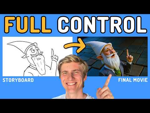 Next level AI Filmmaking: Turn your storyboard sketches into MOVIES!