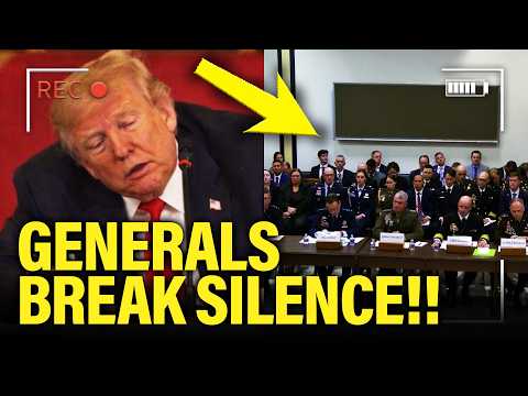TOP Generals BREAK SILENCE with URGENT WARNING on Trump!!!