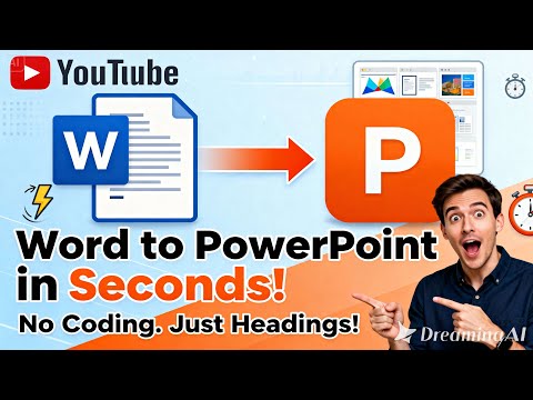 Word to PowerPoint: Don't Copy and Paste, do this Instead.