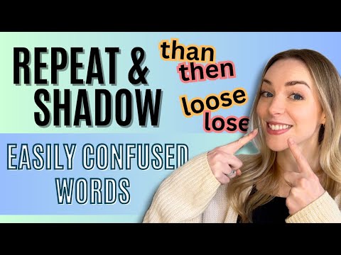 Repeat-After-Me + Shadowing Practice | Easily Confused Words in English