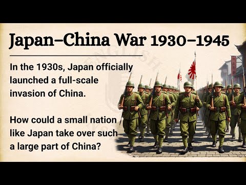 1945 — Did JAPAN Lose or Withdraw from China? | Learn English Through Story Level 2