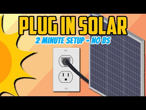 Plug In Solar - 2 Minutes 🌞 (NO BS!)