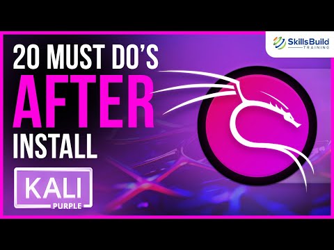 20 Things You MUST DO After Installing Kali Purple