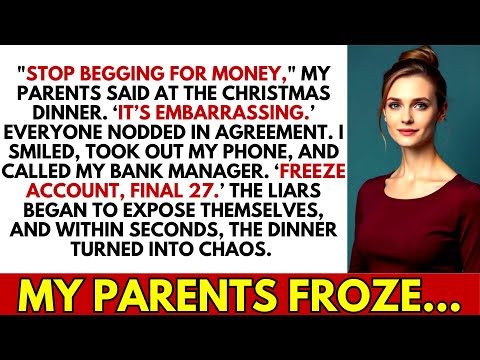 MY PARENTS LIED DURING THE CHRISTMAS DINNER IN FRONT OF THE WHOLE FAMILY—BUT WHEN I MET BANK MANAGER