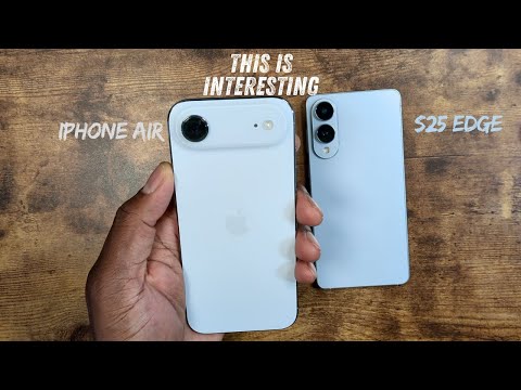 Apple iPhone Air VS Samsung Galaxy S25 Edge