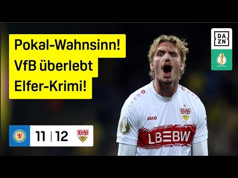 Eintracht Braunschweig - VfB Stuttgart | DFB Pokal | DAZN Highlights