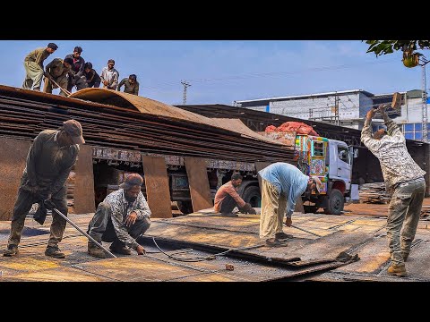 How Ship Plates Are Transformed into Millions of Bolts