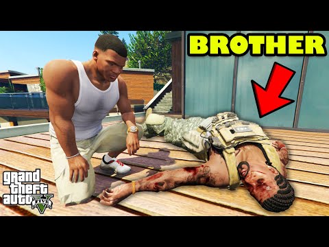 THE END OF FRANKLIN'S TWIN BROTHER in GTA 5 | SHINCHAN and CHOP