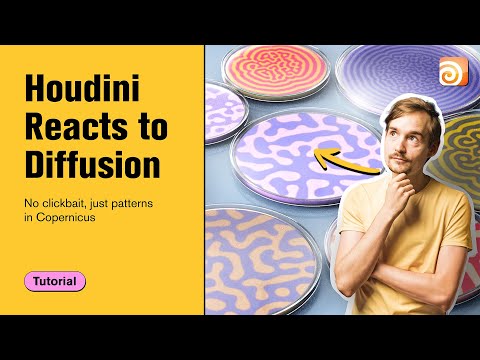 Reaction Diffusion in COPs | Houdini Tutorial