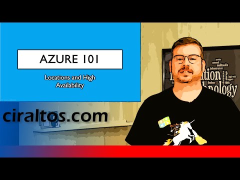Azure 101 – Azure Locations, Regions and High Availability for Beginners
