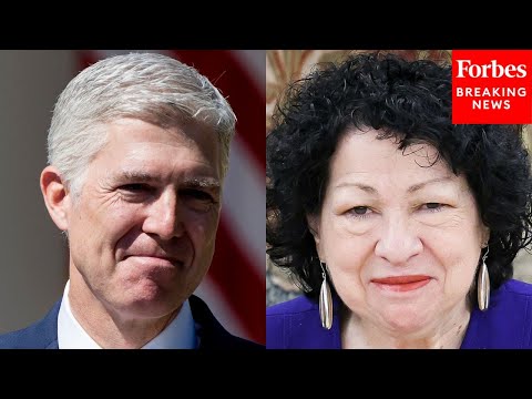 'That's Your Point, Isn't It?': Sonia Sotomayor And Neil Gorsuch Grill Attorney On Case Evidence