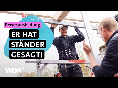 Ausbildung im Sprücheeinstecken: Zimmerer Lasse nimmt's gelassen | Azubi Storys | S01/E01 | WDR