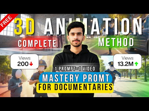 Unlimited 3D Documentaries with This Mastery Prompt   YouTube Automation Secret Revealed