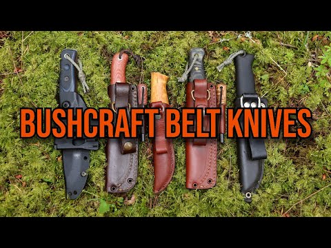 5 Favorite Bushcraft Belt Knives that I Actually Use