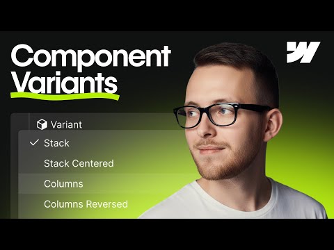 Component Variants in Webflow