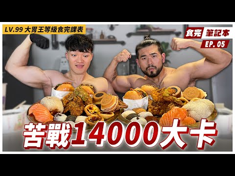 大胃王豪豪來了!直球回應網友的幕後藏鏡人問題! 大胃王兼健美是矛盾還是融合?Ft. @HowHowEat 【食完筆記本 #5】