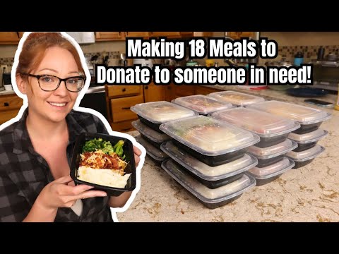 Cooking Meals to Donate to a Senior in my Community!