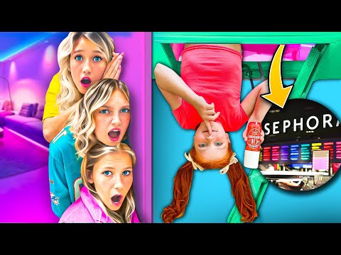 I Built a SECRET MAKEUP ROOM to HiDE From MY SiSTERS?! 💄💋