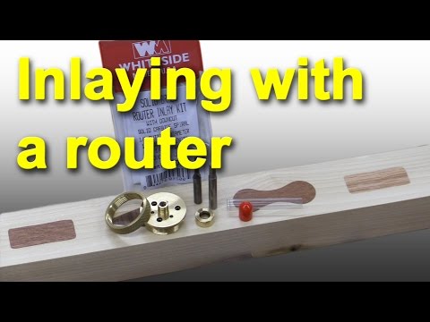 How to create inlays with your router