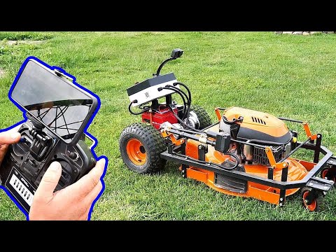 Making RC Lawn Mower
