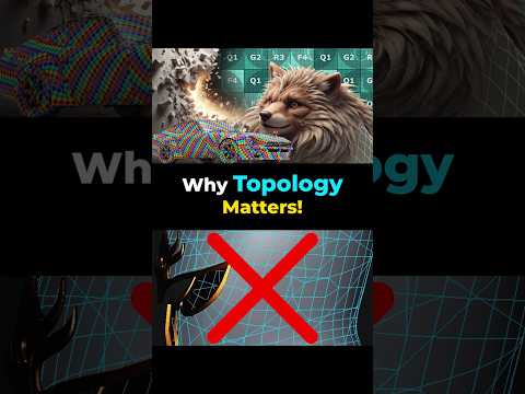 Why Topology Really Matters in 3D! #3dmodeling #3dart #cg