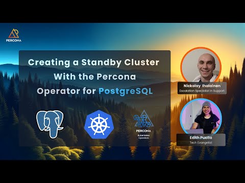 Creating a Standby Cluster With the Percona Operator for PostgreSQL