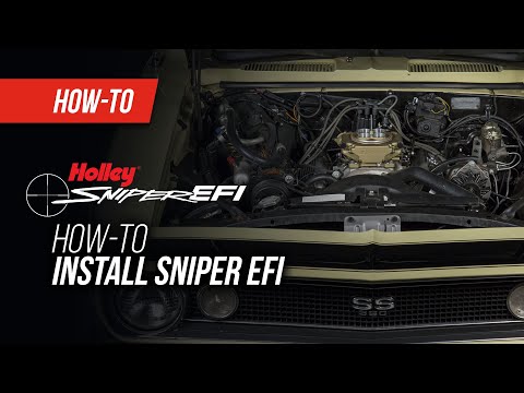 Holley How To: Install Sniper EFI