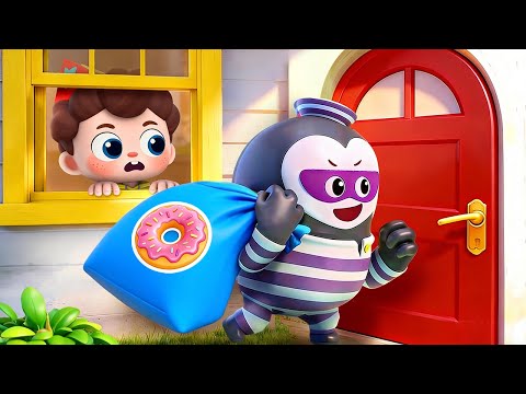 Knock Knock, Who's There?👮‍♂️| Kids Learn Safety Rules | Nursery Rhymes & Kids Songs | BabyBus