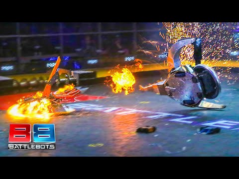 All The Knockouts From BattleBots World Championship 1 & 2 | BATTLEBOTS