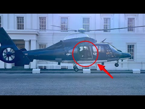 ‘Blue Thunder’ Helicopter Drops Into Wellington Barracks | Central London