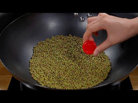 煮綠豆時，只需多加一步，5分鐘全煮爛開花，真的又快又省事#like #美食教程 #food #delicious