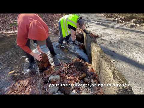 UNCLOGGING CULVERTS/LOW WATER BRIDGES 11/2025