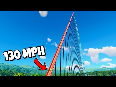Engineering the WORLD'S FASTEST waterslide in Planet Coaster 2!