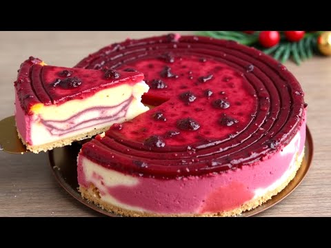 Der berühmte Zebra-Käsekuchen! Das perfekte Rezept für die Feiertage! So einfach!