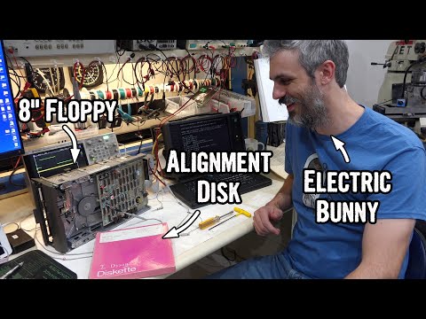 8" Floppy drive final repair and realignment procedure (ft. Usagi Electric)