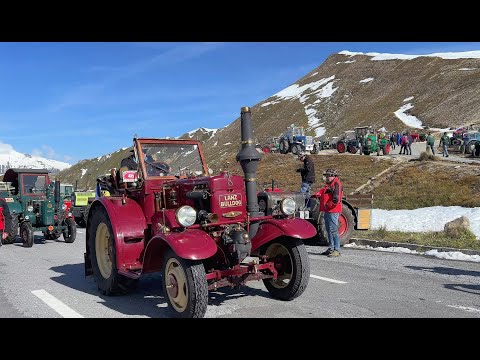 Großes Traktortreffen am Großglockner zur Weltmeisterschaft 2024