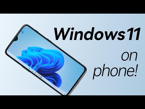 Run Windows 11 on phone! And play PC games?!!!