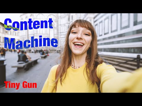 Kareem Rahma’s Tiny Gun - Content Machine (Official Music Video)