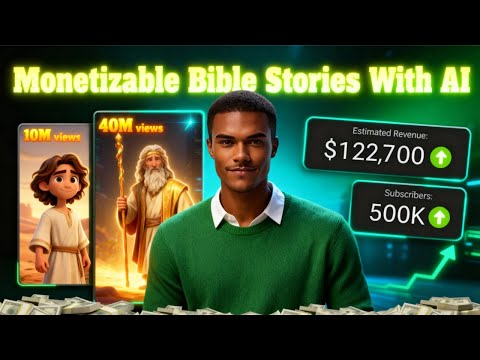 How To Create Ai Animated Bible Stories In 5 Minutes -Free Ai Did everything 