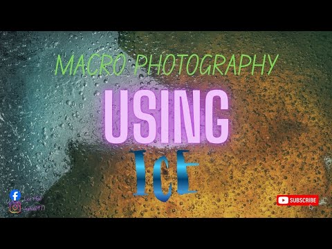 “Easy Indoor Macro Photography Tutorial | Ice + LED Light Setup”
