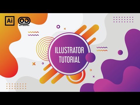 Create Colorful Shapes Background In Adobe Illustrator | TUTORIAL AI