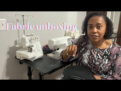 Fabric haul/unboxing & sewing plans for 2026
