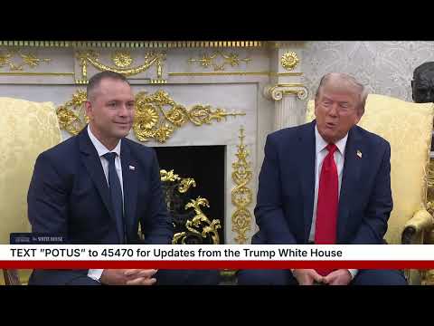 President Trump Participates in a Bilateral Meeting with the President of the Republic of Poland